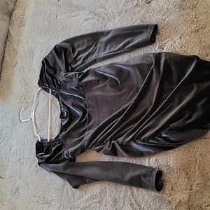 Wild Fable black velvet dress